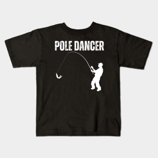 Pole Dancer Kids T-Shirt